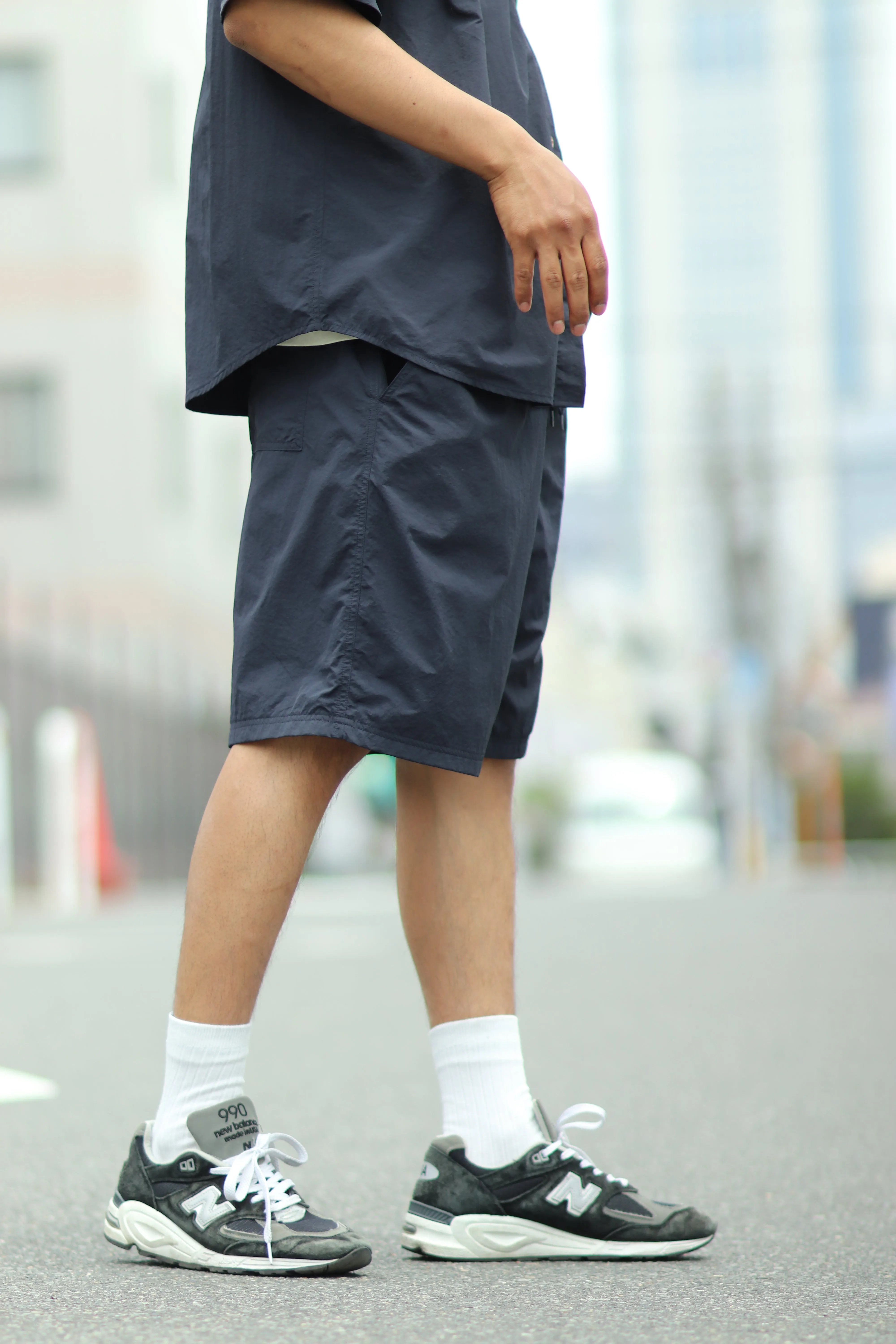 - Online limited -️Nylon Tussah Light Weight Short Pants SET UP〈RC-24326EC〉Russell Athletic