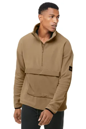 1/2 Zip Mammoth Polar Pullover - Gravel