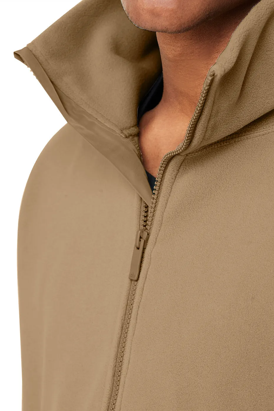 1/2 Zip Mammoth Polar Pullover - Gravel