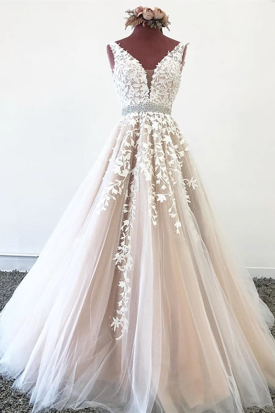 2023 New Style Prom Dress Long with Pearls Winter Formal Dress Pageant Dance Dresses Back To School Party Gown, PC1020