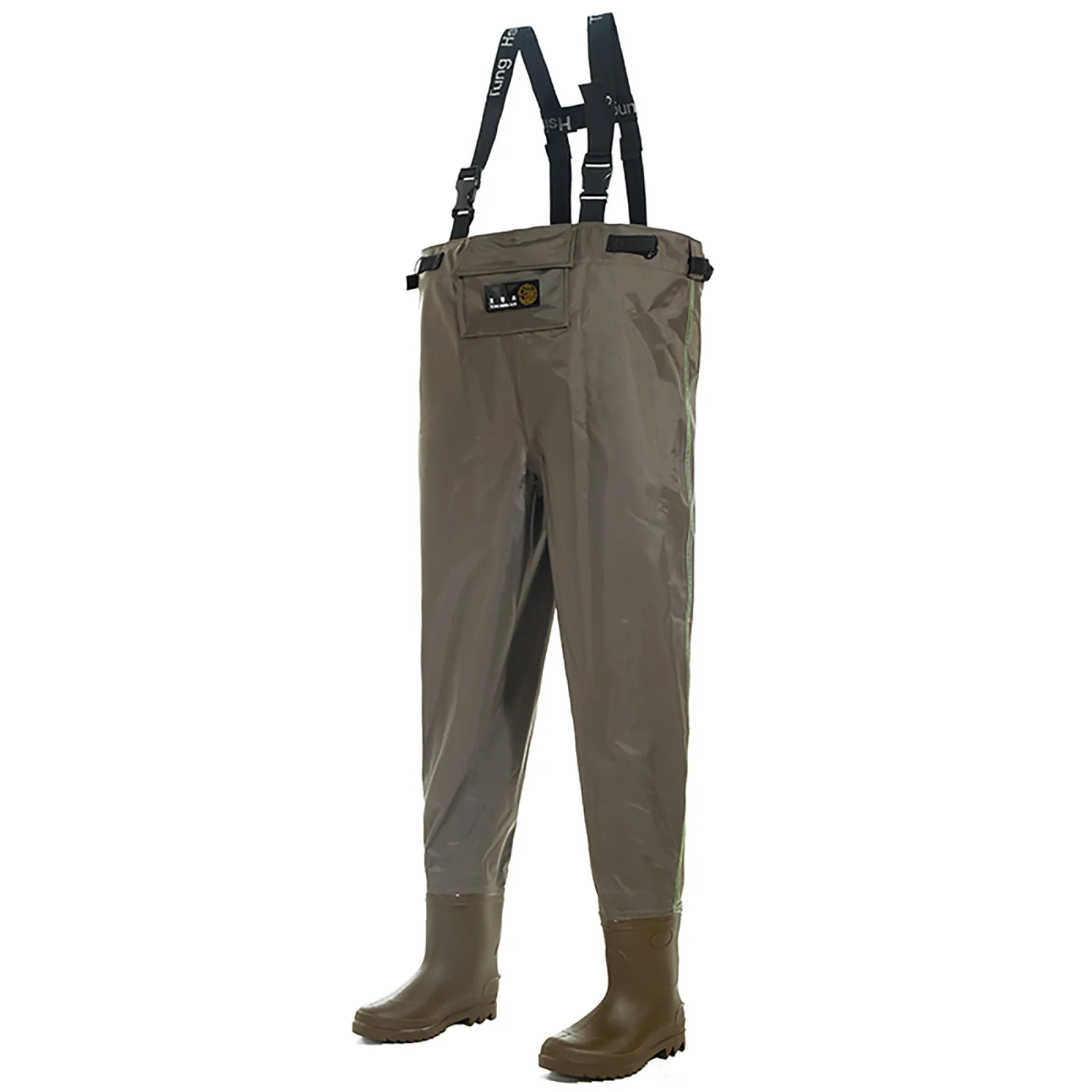 41-46# Waist High Waders 210D Nylon Stocking Foot Fishing Waders 230N