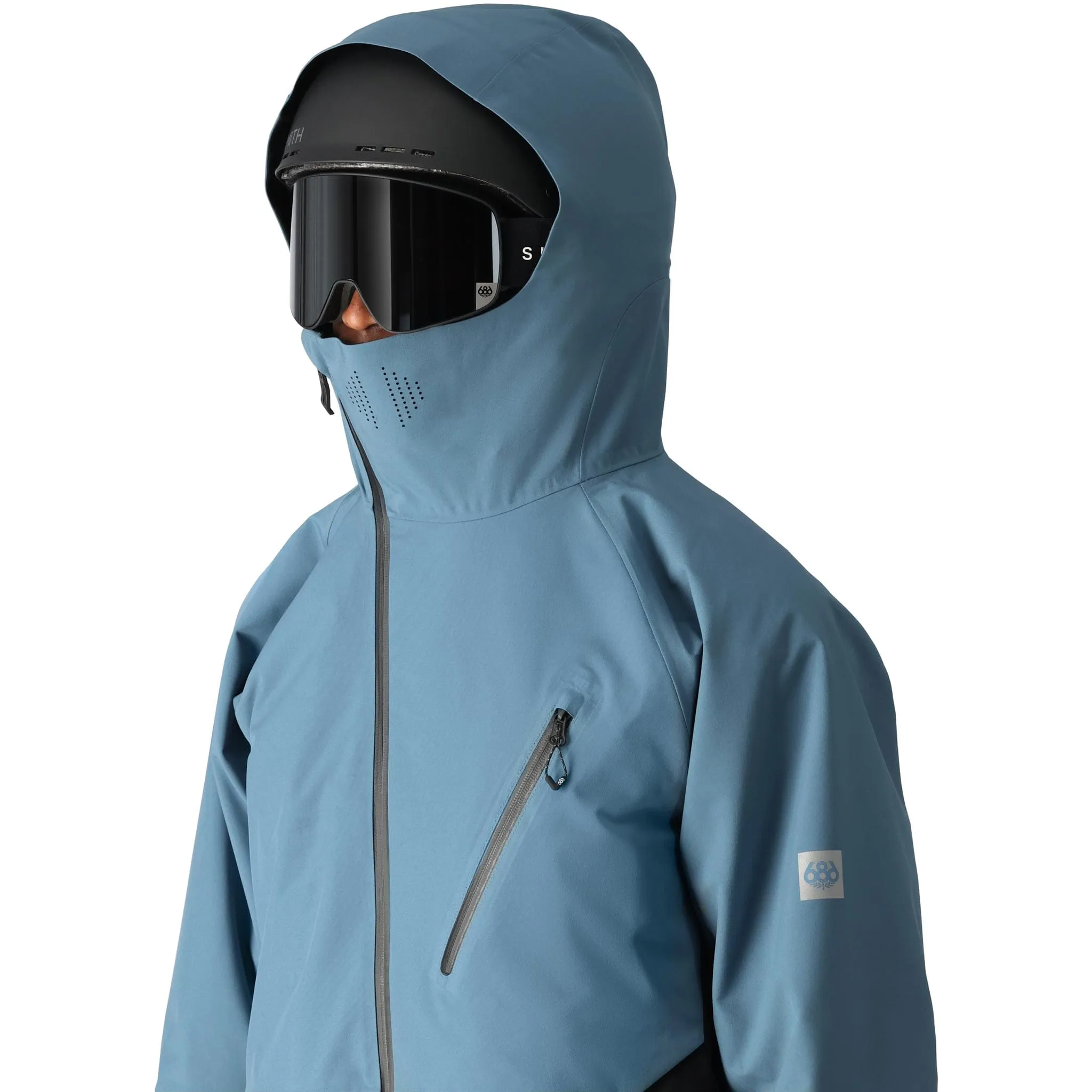 686 Hydra Thermagraph Jacket Stellar Blue Colorblock 2025