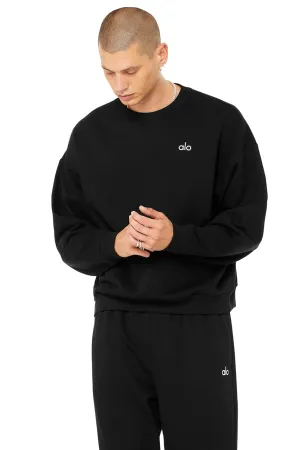 Accolade Crew Neck Pullover - Black