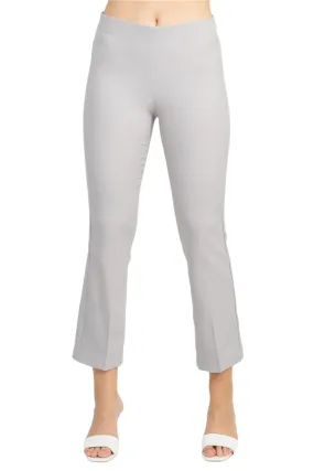 Adrianna Papell Mid Waist Pull On Solid Straight Pants