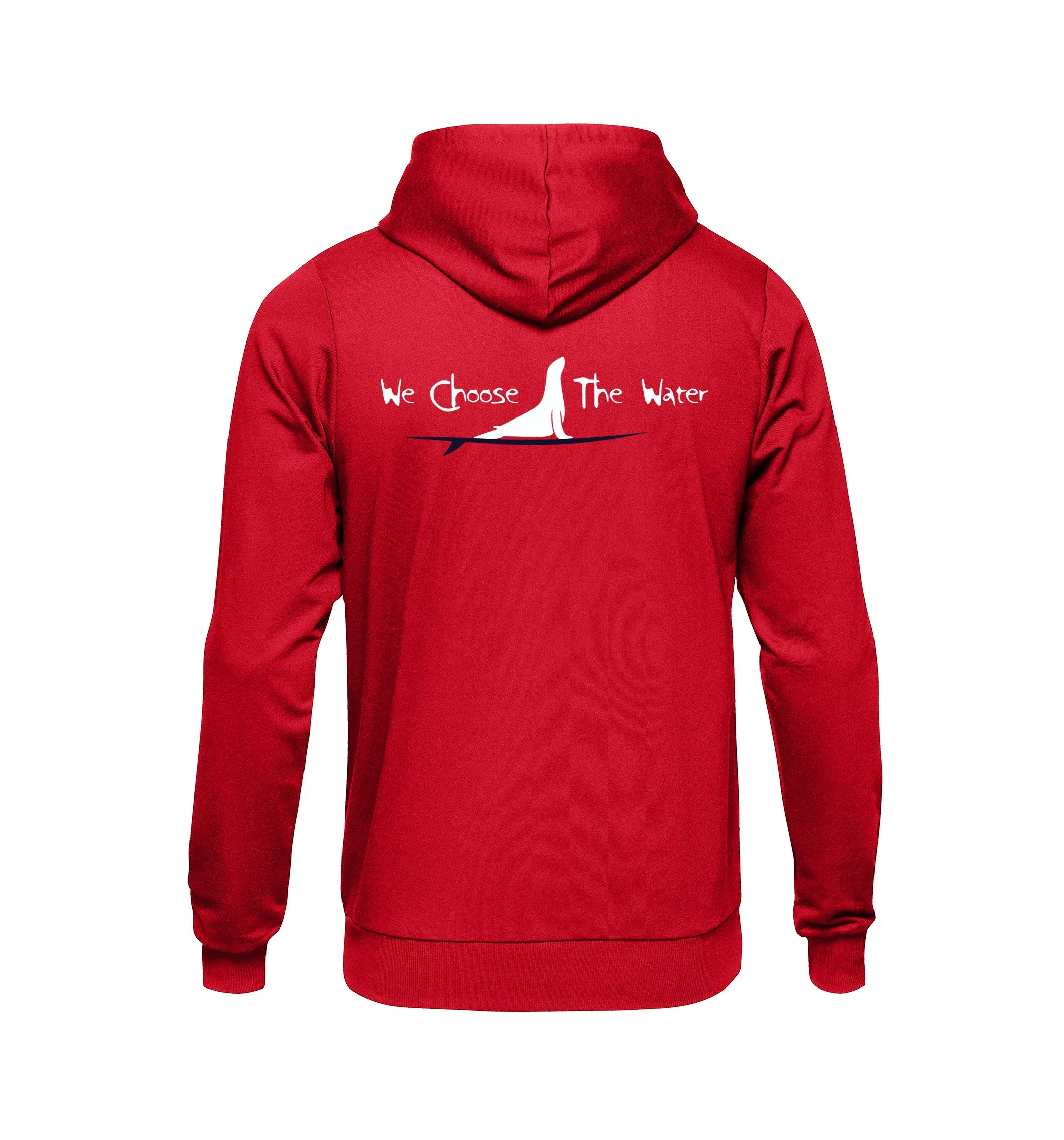 Adult Red - We Choose The Water - Pullover