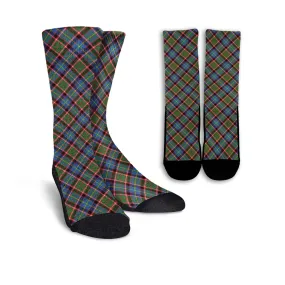 Aikenhead Tartan Crew Socks Cross Tartan Style