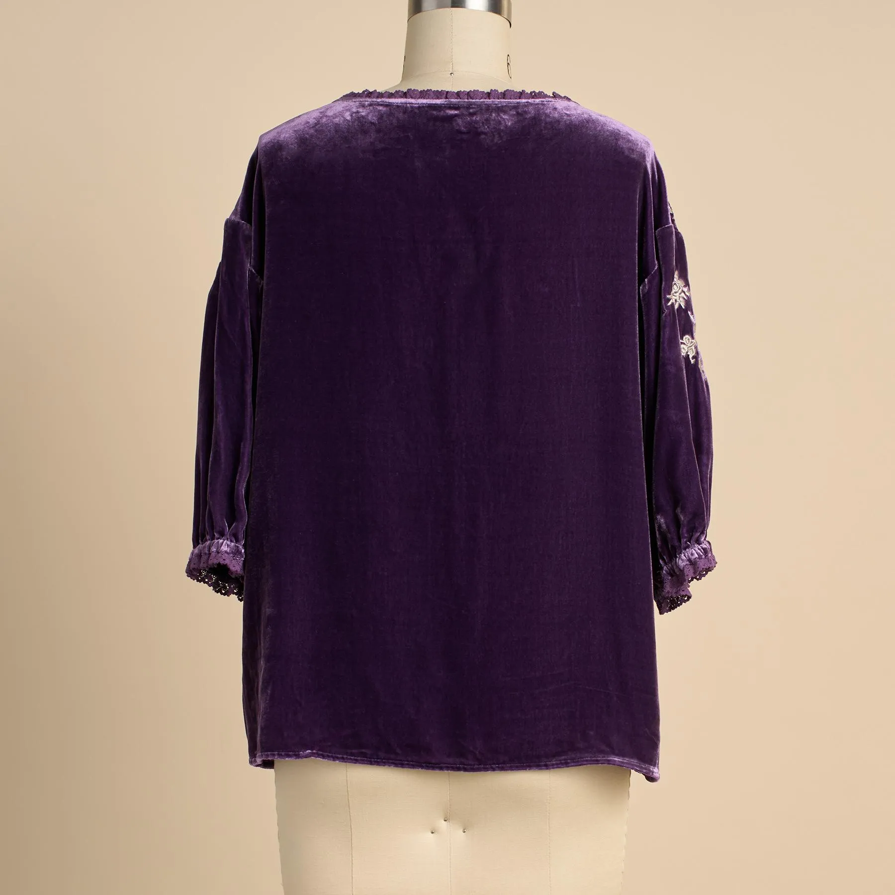 Alarie Velvet Top, Petite