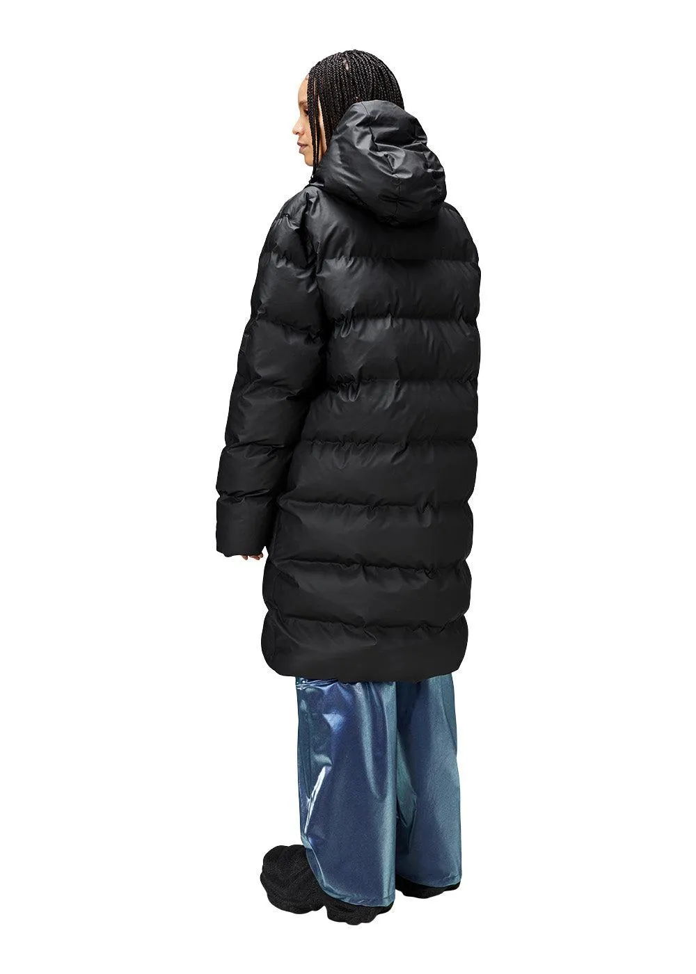 Alta Longer Puffer Jacket W3T4 - Black