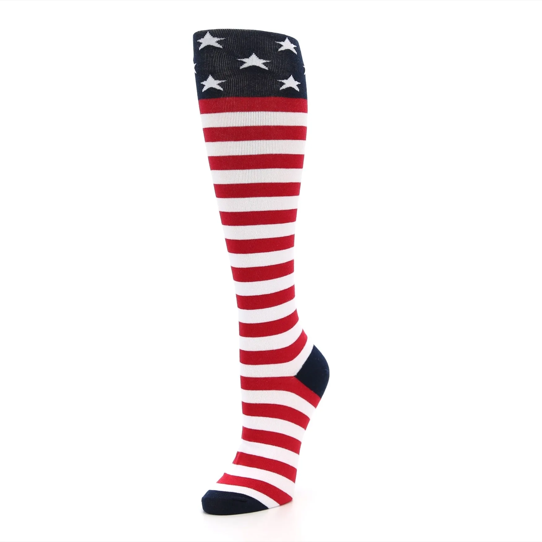 American Flag Socks - Women's Knee High Socks