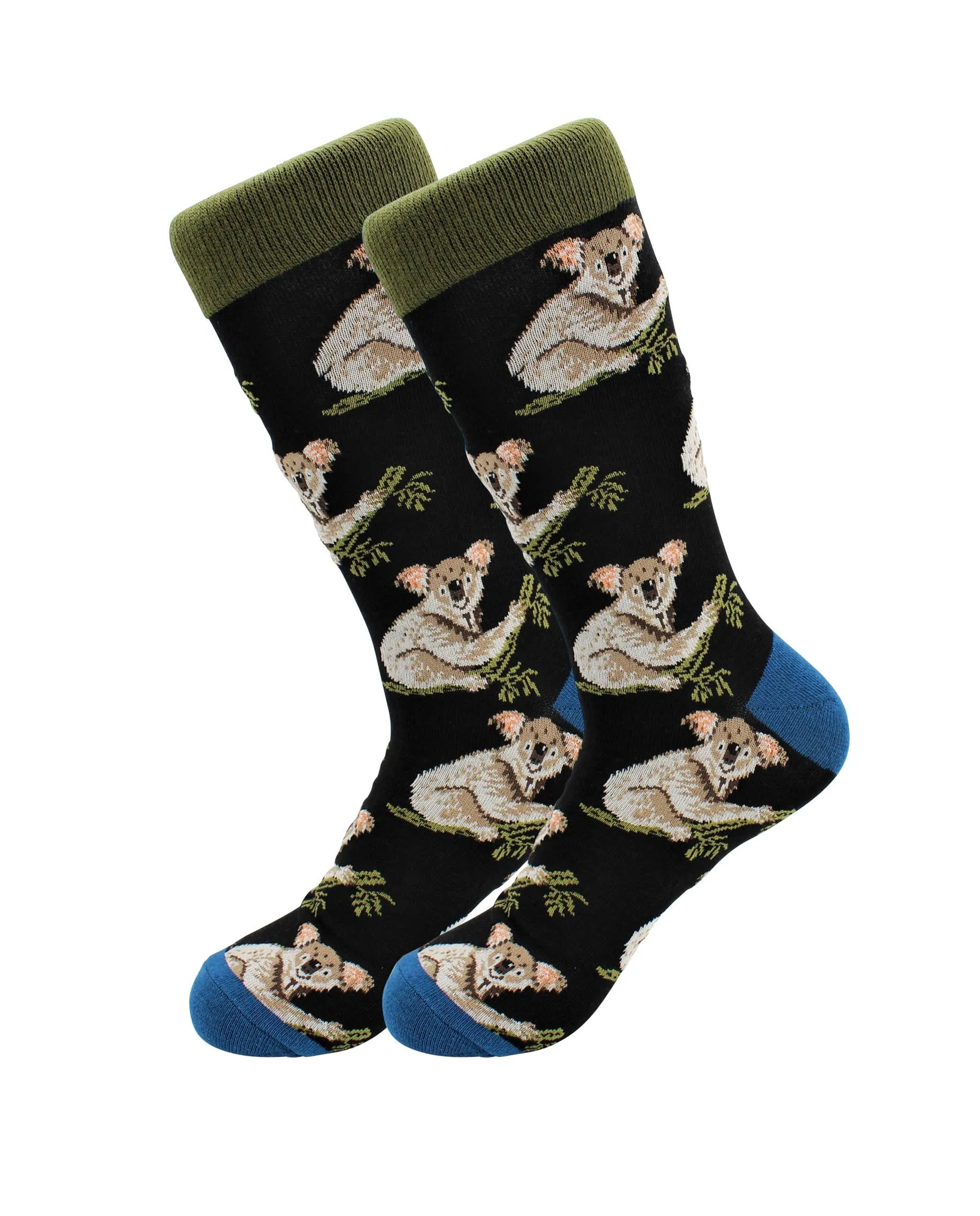 Animal Socks - Fox, Koala, Sloth, Kangaroo Cotton Fun Socks