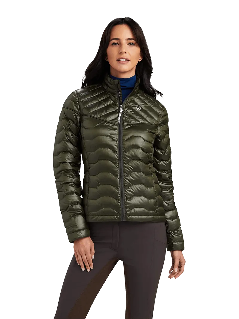 Ariat Women's ir Forest Mist Ideal Down Jacket