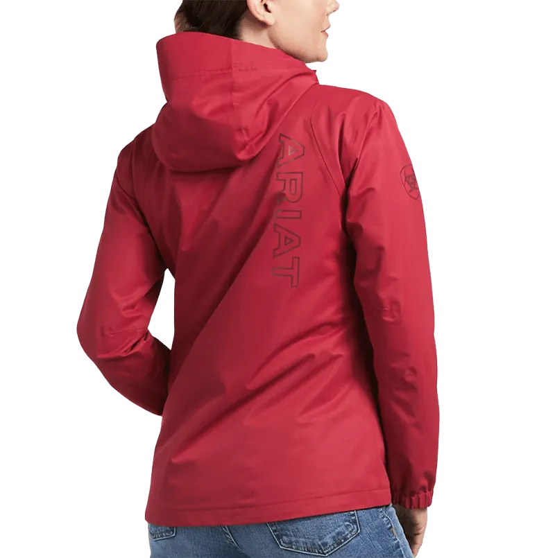 Ariat Women's Spectator Red Bud Long Sleeve Waterproof Jacket