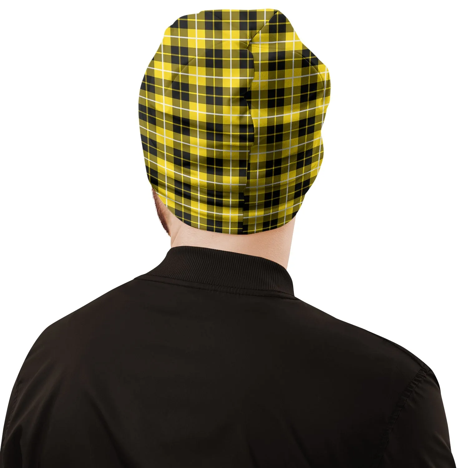 Barclay Dress Modern Tartan Beanies Hat with Family Crest