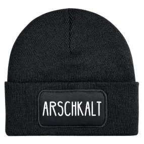 Beanie Mütze - arschkalt