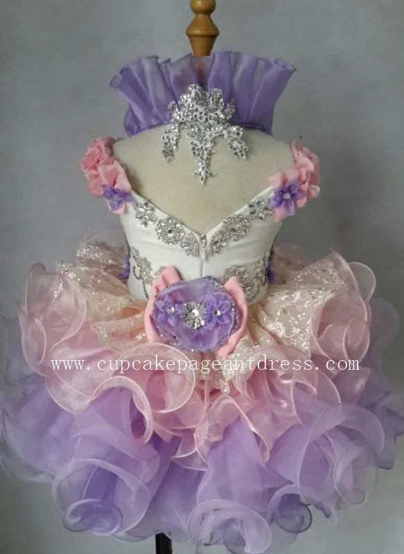 Beautiful National Pageant Dress Made for Lovely Little Princess Cupcake Pageant Dress