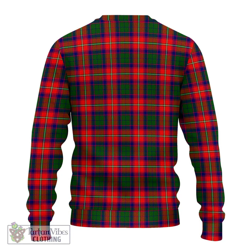 Belsches Tartan Ugly Sweater with Family Crest DNA In Me Style