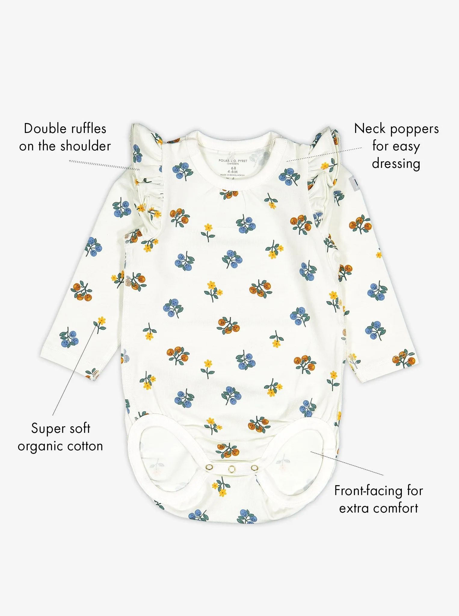 Berry Print Babygrow