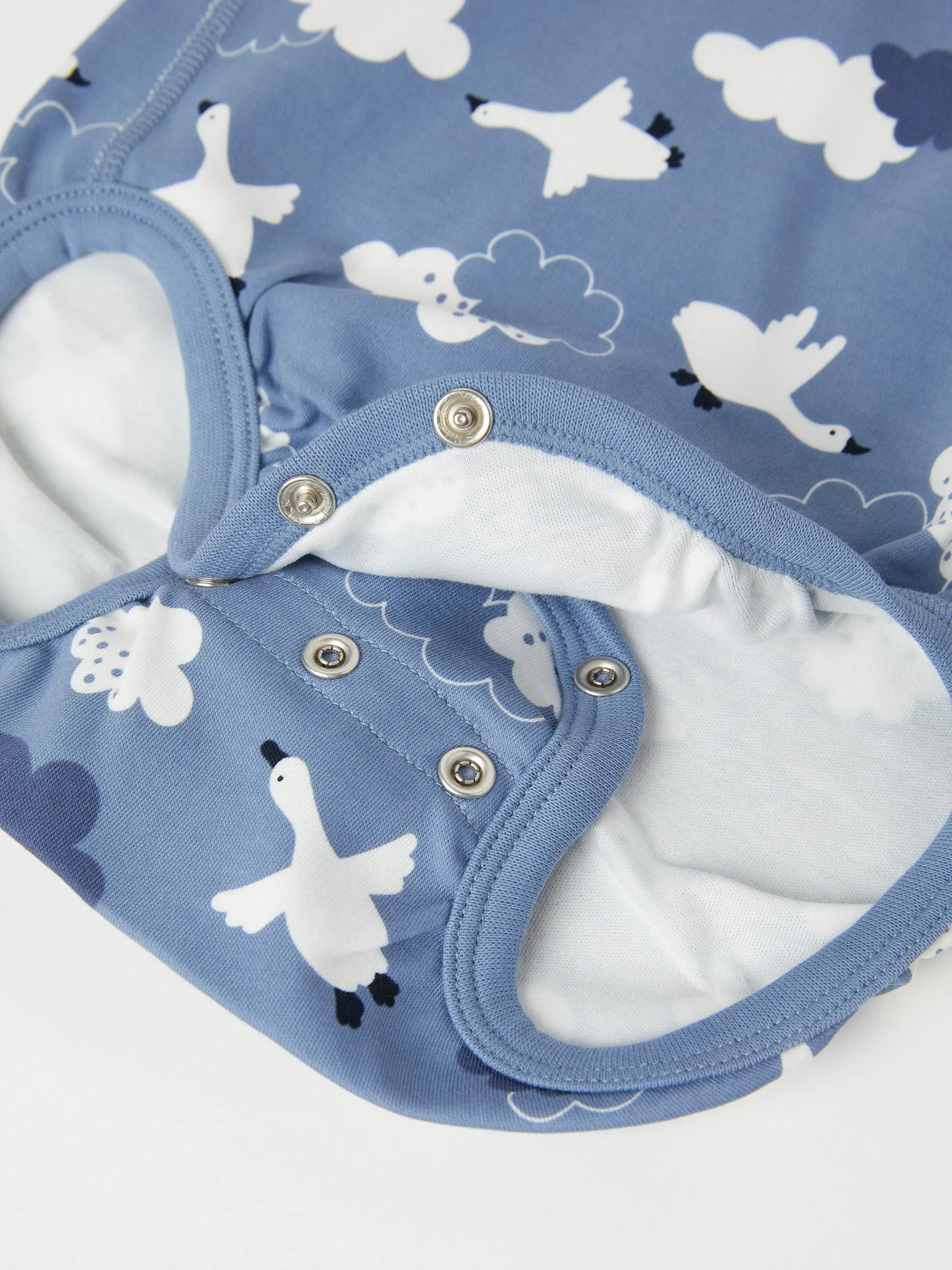 Bird Print Babygrow