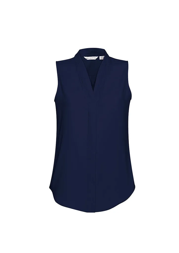 Biz Collection Womens Madison Sleeveless Top (S627LN)-Clearance