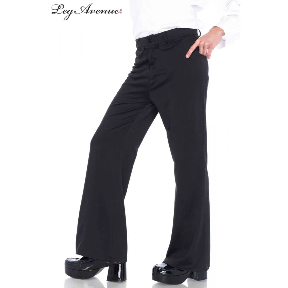 Black Bell Bottom Pants