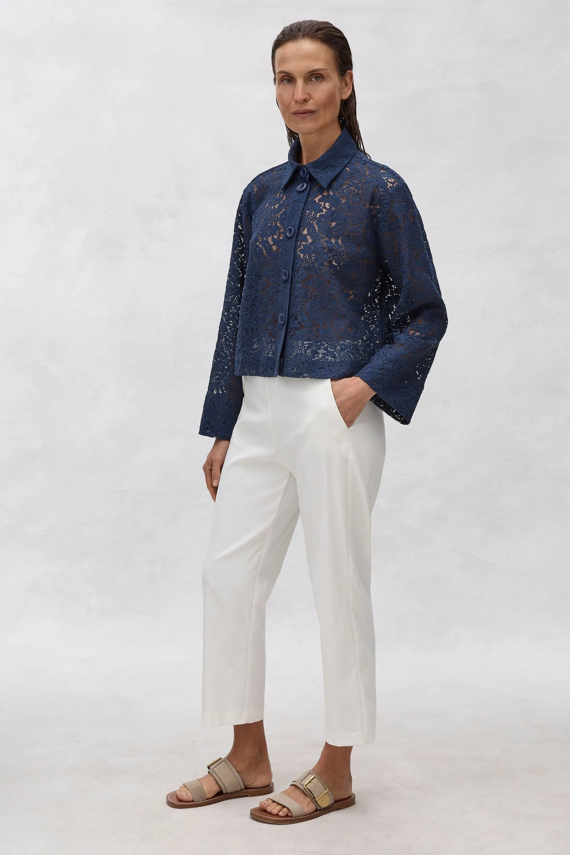 BRODERIE JACKET - F2104156