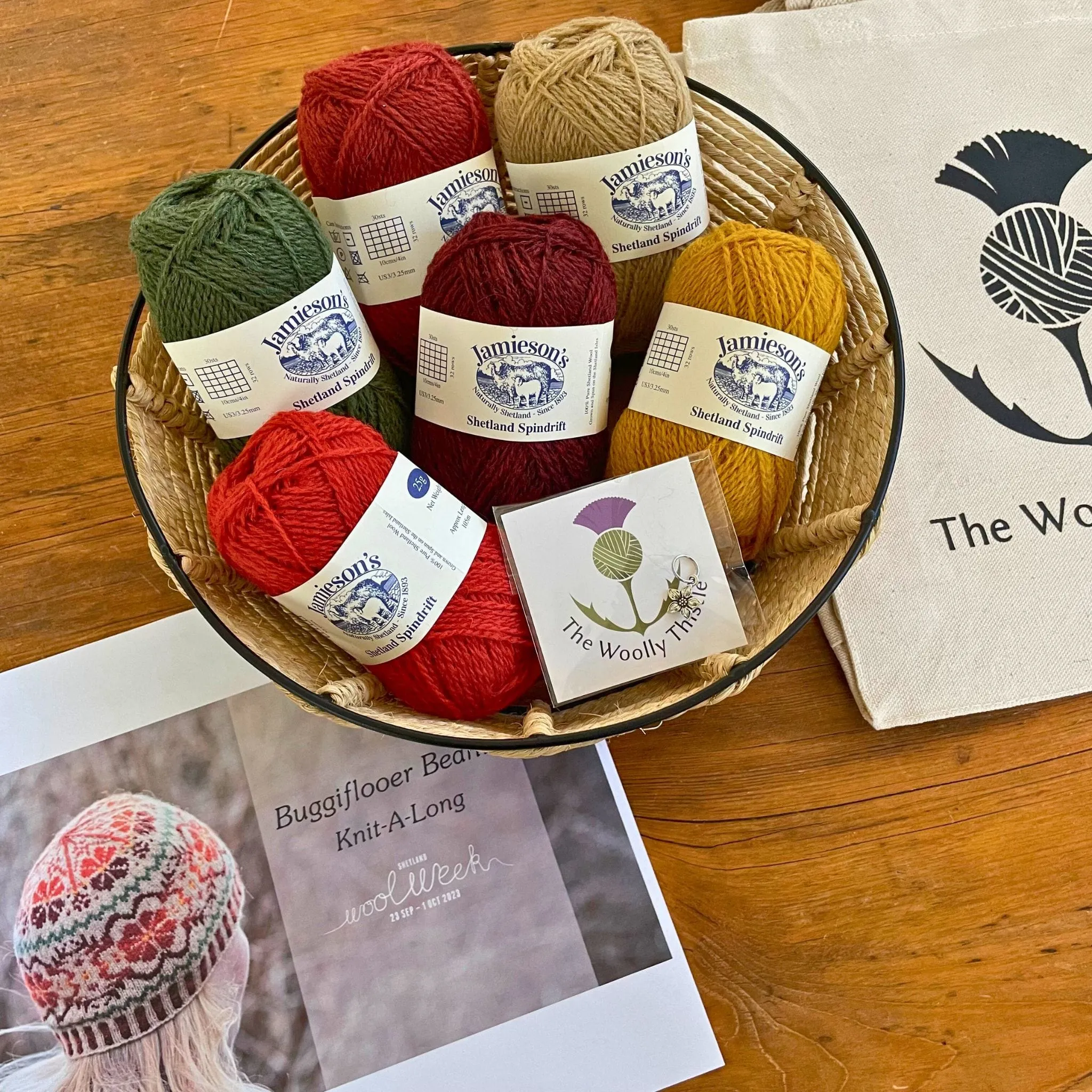 Buggiflooer Beanie Yarn Set - Jamieson's of Shetland