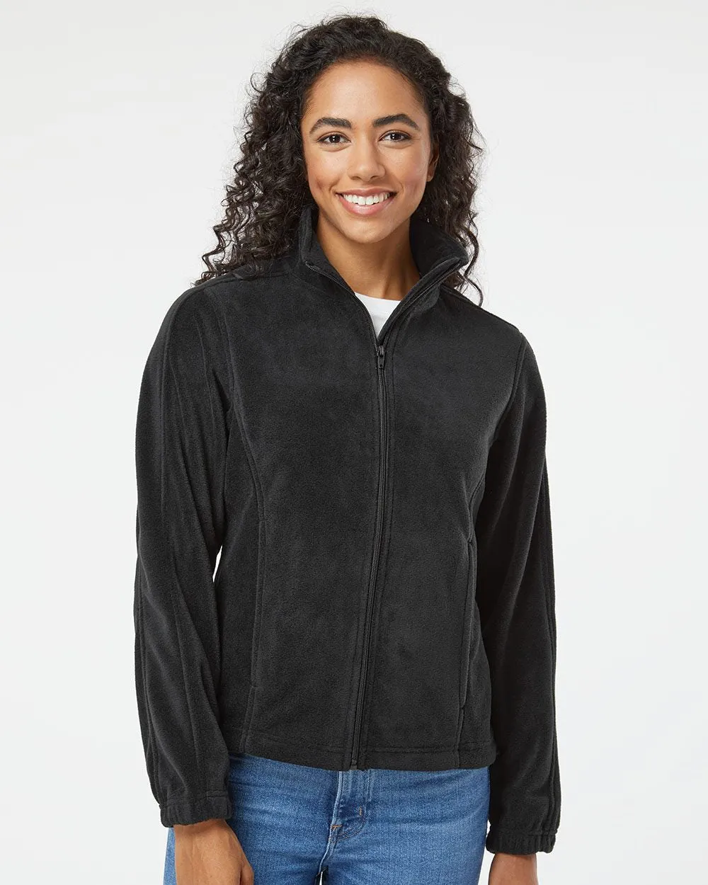 Burnside Women's Polar Fleece Full-Zip Jacket