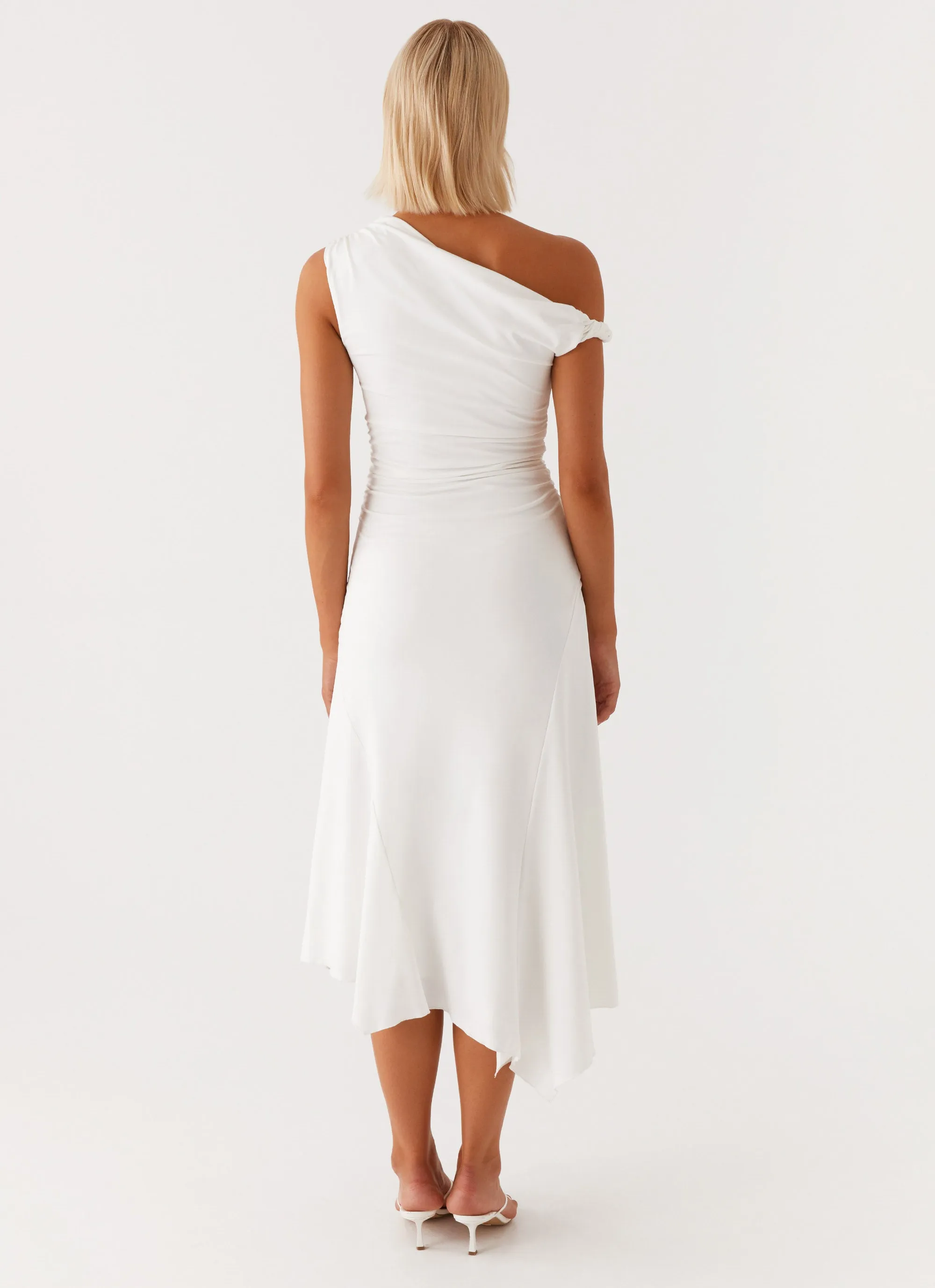 Byron Midi Dress - White