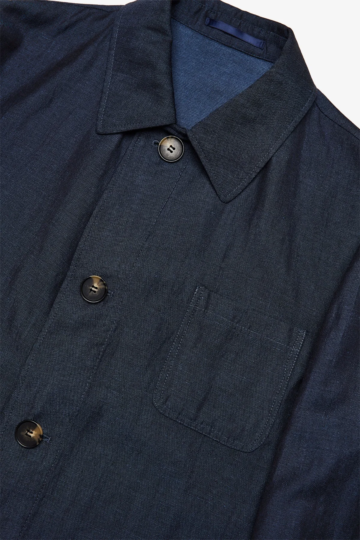 Carter - Dark Blue Shirt Jacket