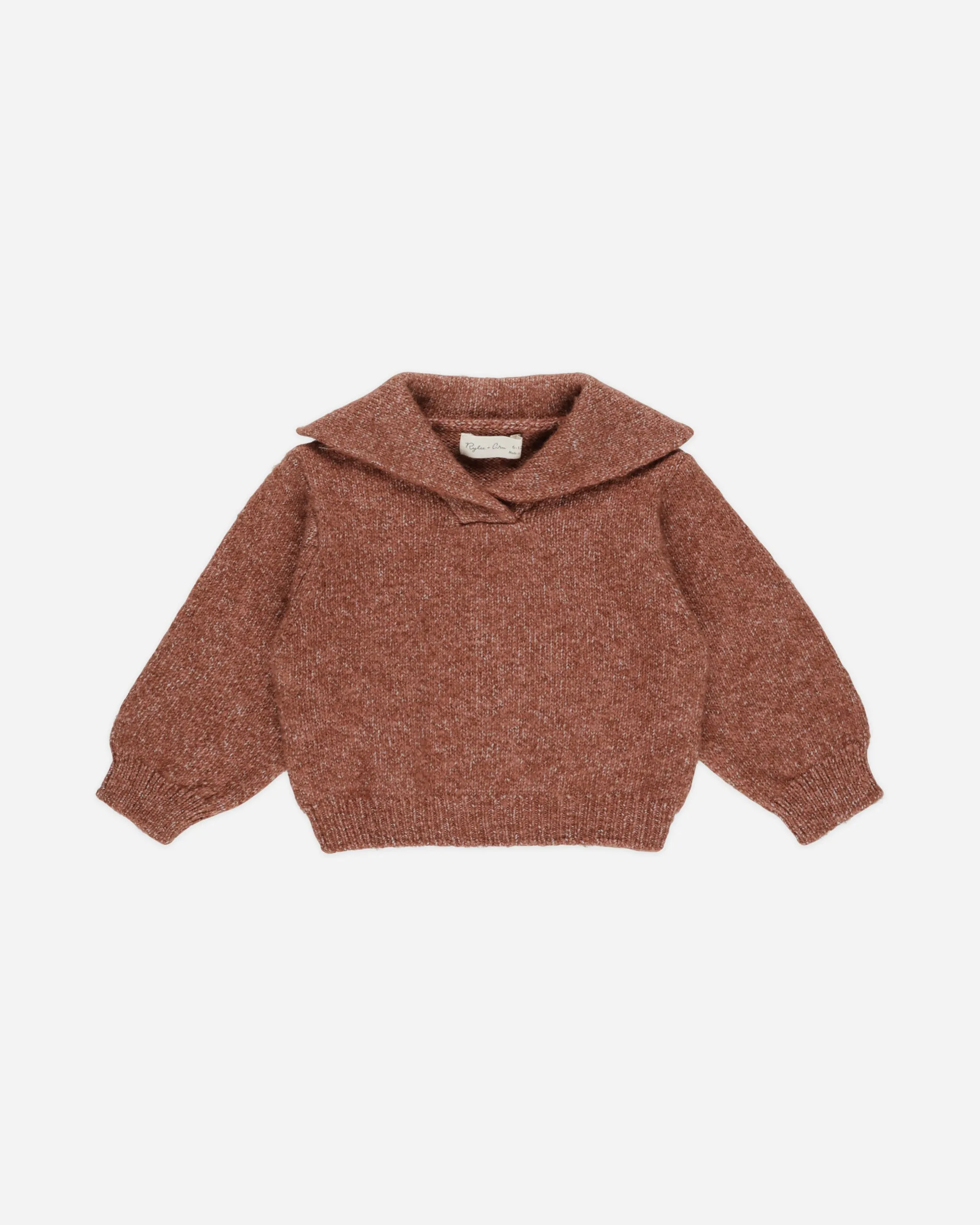 Cash Pullover || Heathered Brick