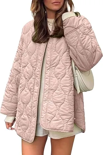 Casually Quilted Coat