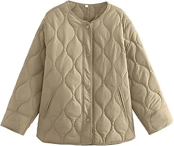 Casually Quilted Coat