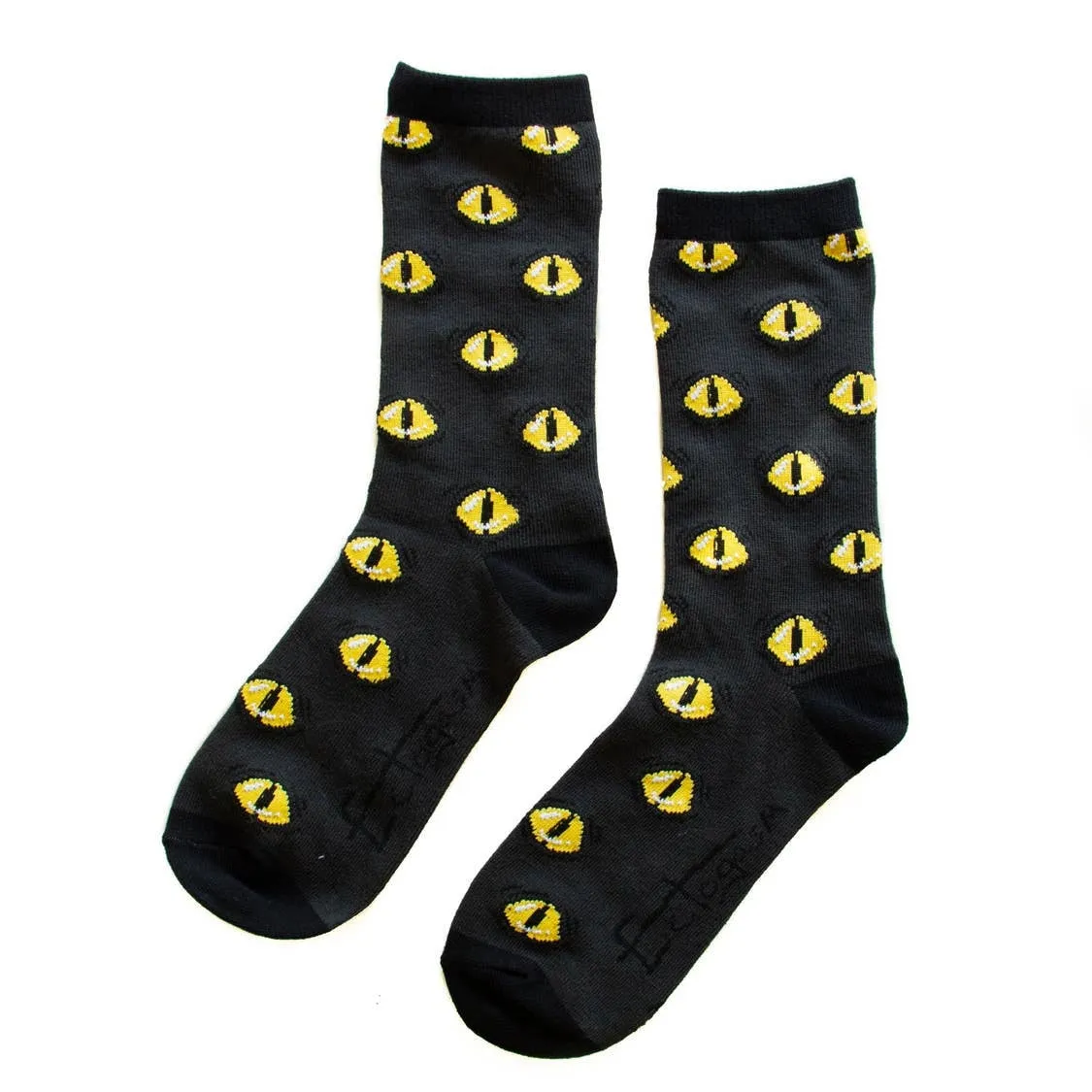 Cat Eye Unisex Crew Socks