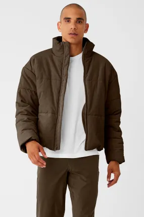 Corduroy Stage Puffer - Espresso