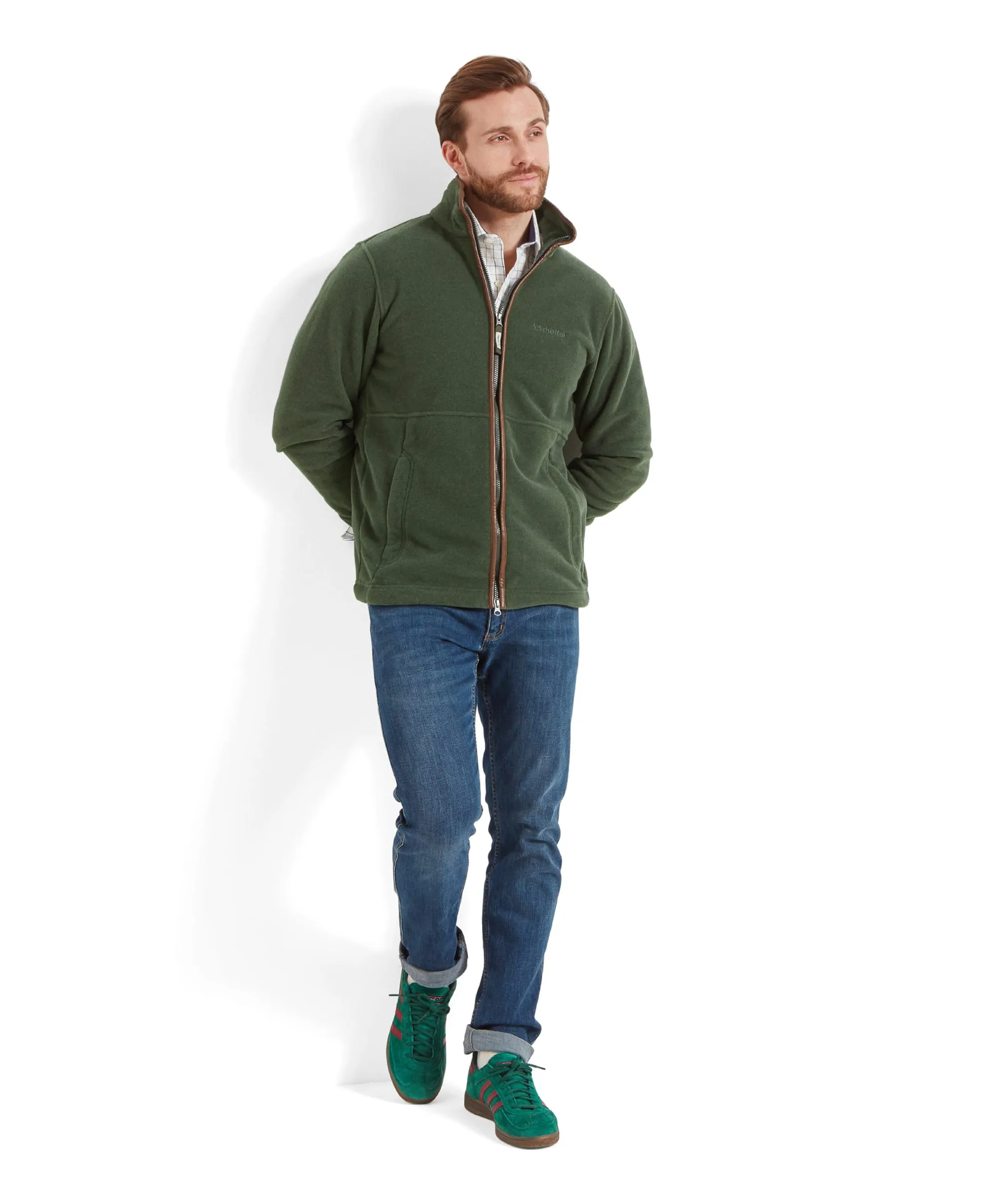 Cottesmore Fleece Jacket - Cedar Green