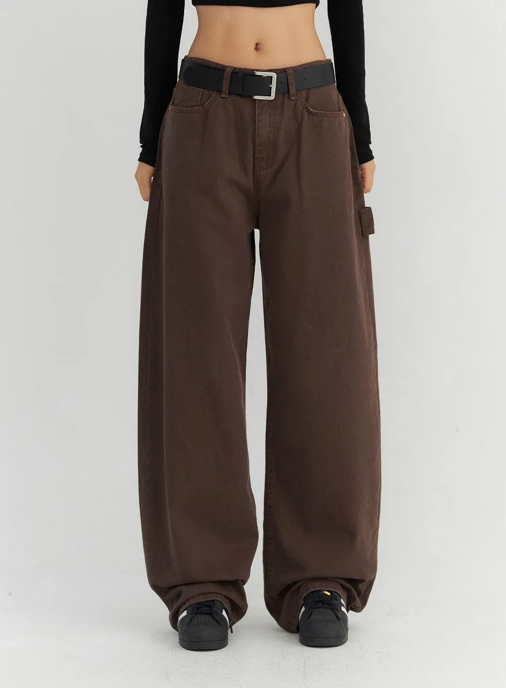 Cotton Wide Pants CO306