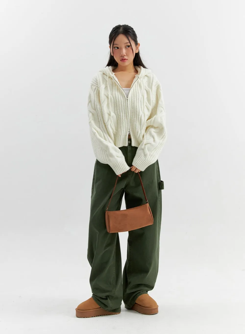 Cotton Wide Pants CO306