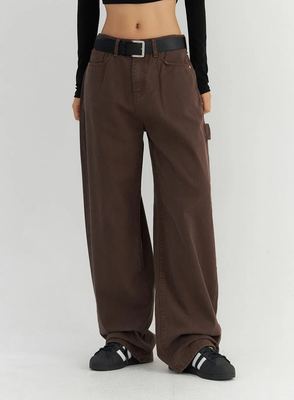 Cotton Wide Pants CO306