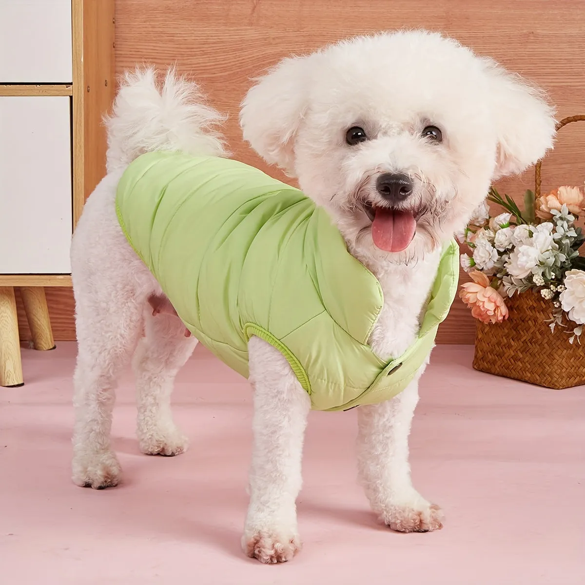 Cozy Winter Pet Jacket Warm Padded  Stylish Coat