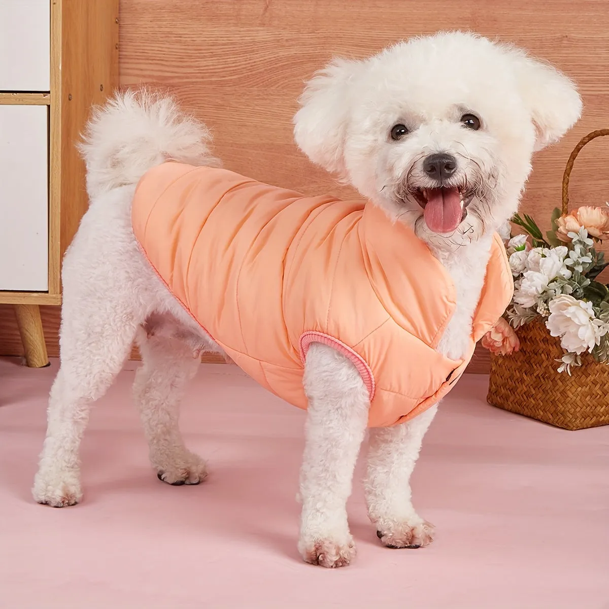 Cozy Winter Pet Jacket Warm Padded  Stylish Coat