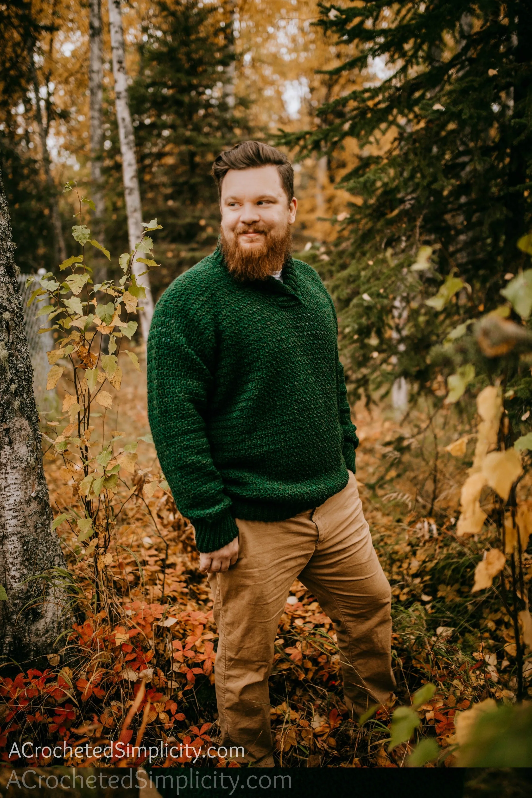 Crochet Kit - Brentwood Men’s Pullover