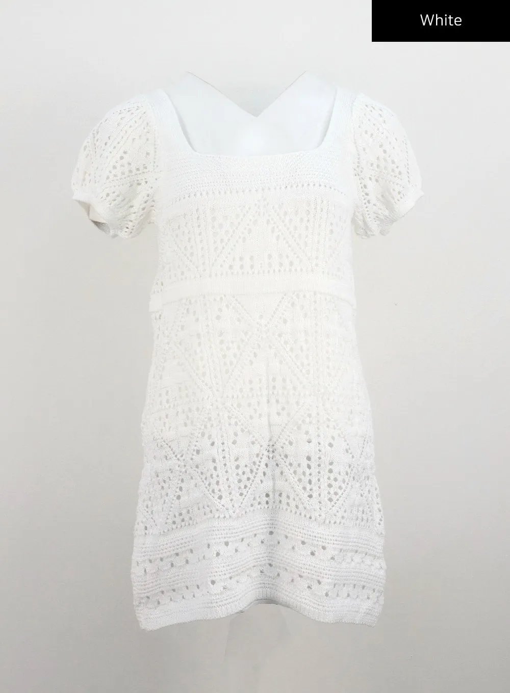 Crochet Mini Dress CL307