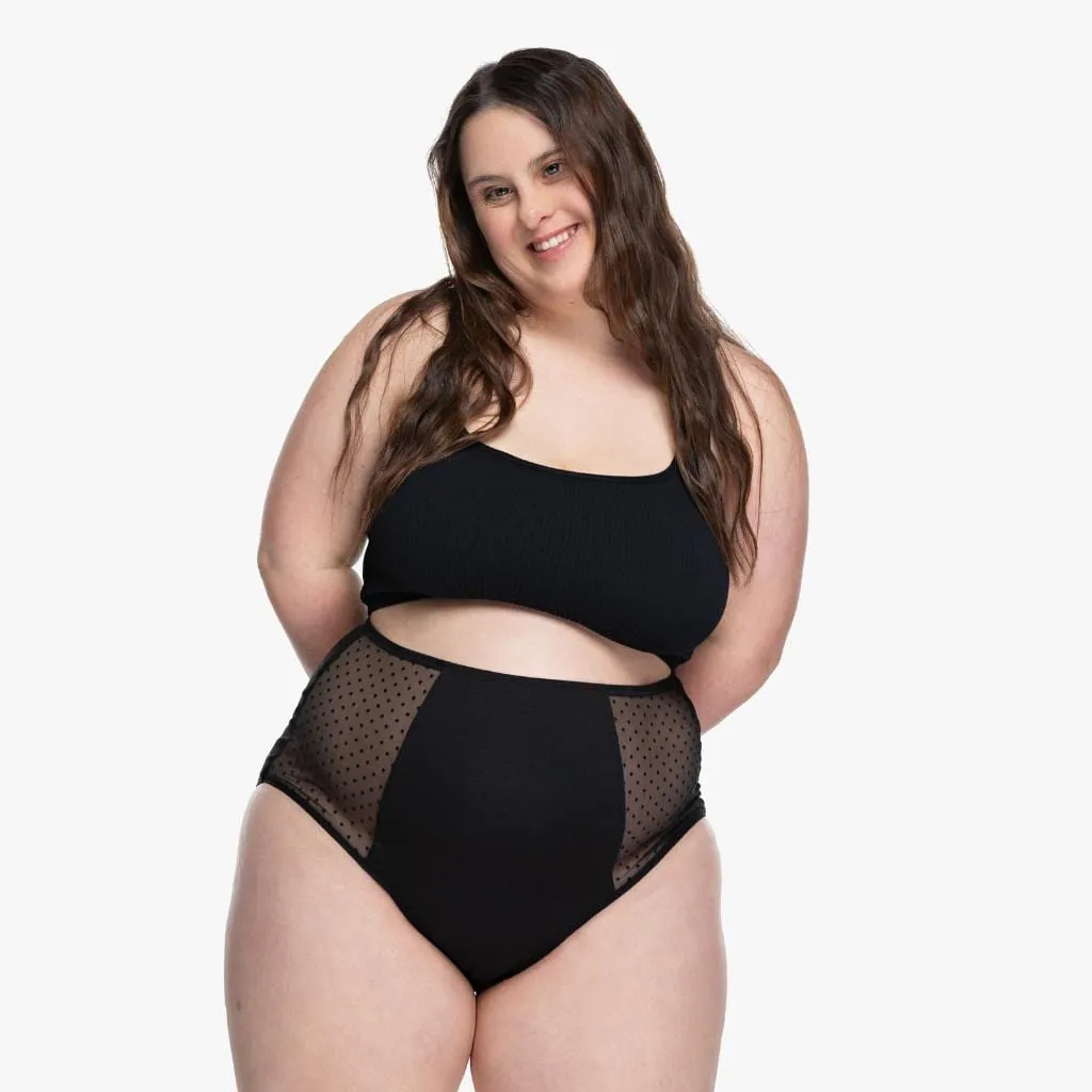 Culotte Menstruelle Taille Haute SPLENDEA Flux Abondant (Nuit)