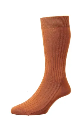 Cumin Danvers Mercerised Cotton Socks