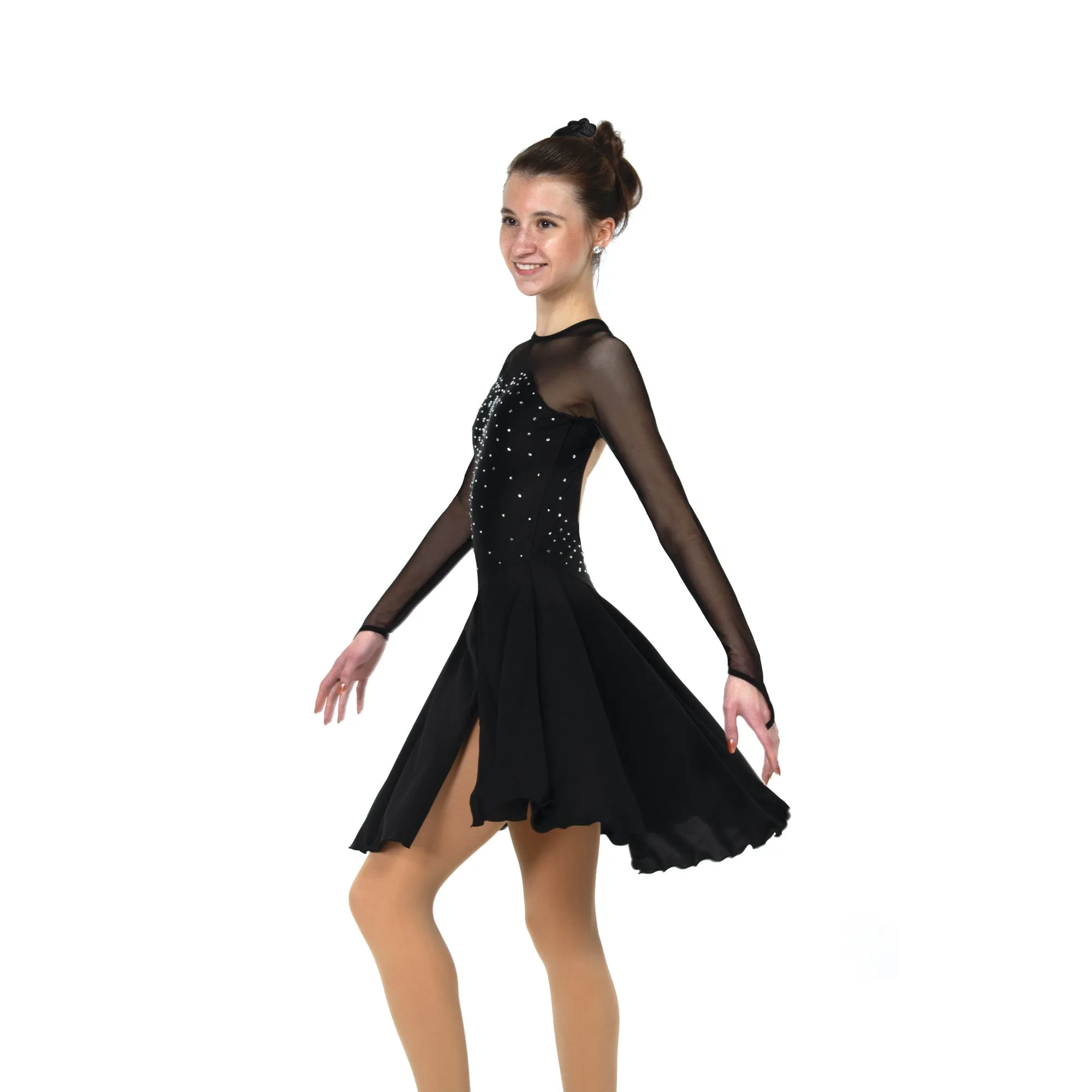 D22016R Competition Figure Skating Sweetheart Dance Dress CRYSTALS