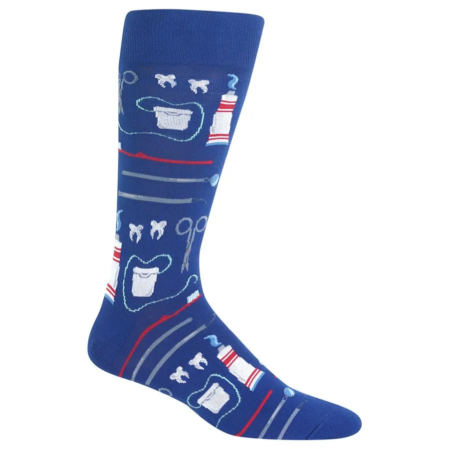 Dentistry (Blue) Men's Crew Socks