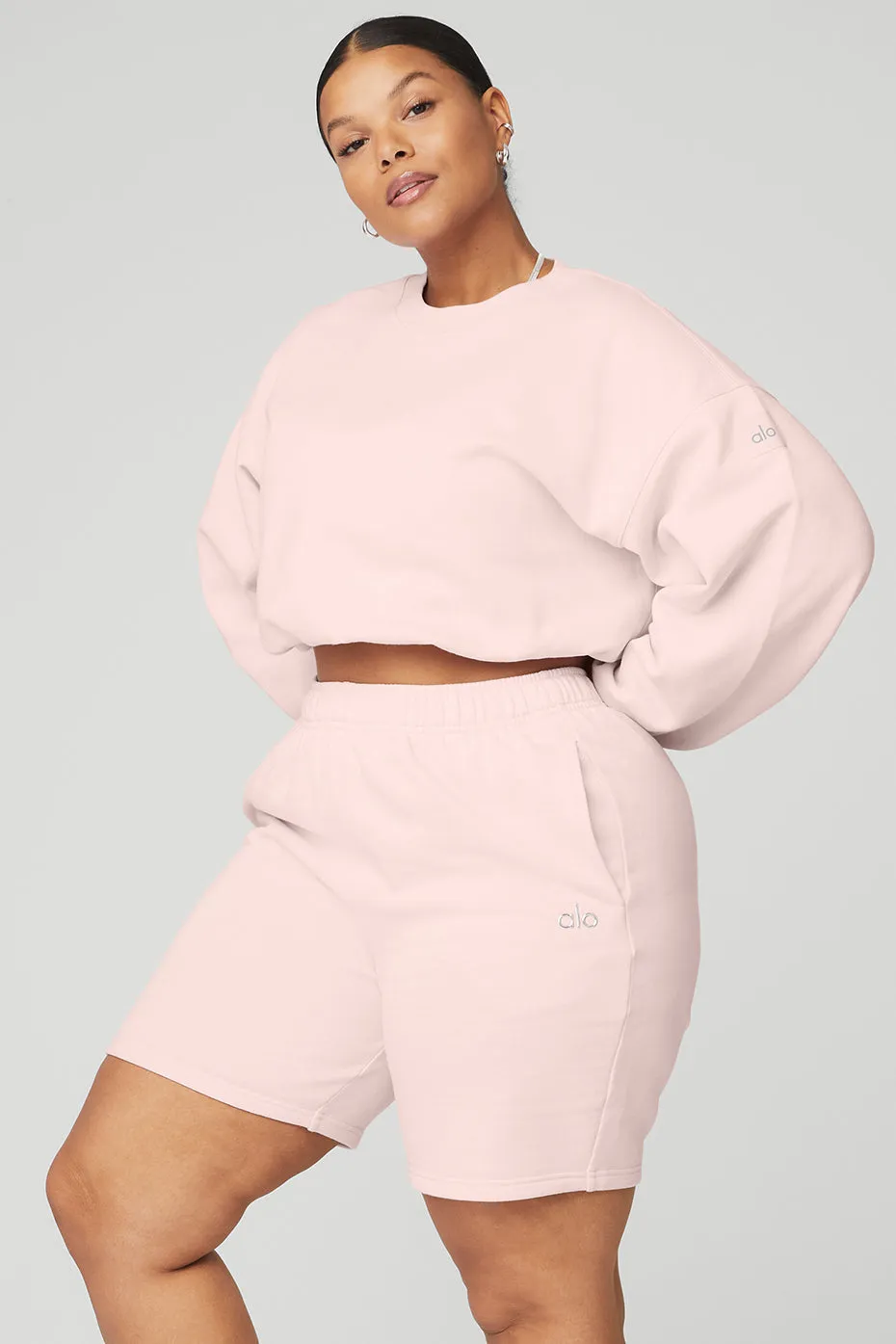 Devotion Crew Neck Pullover - Pink Sugar