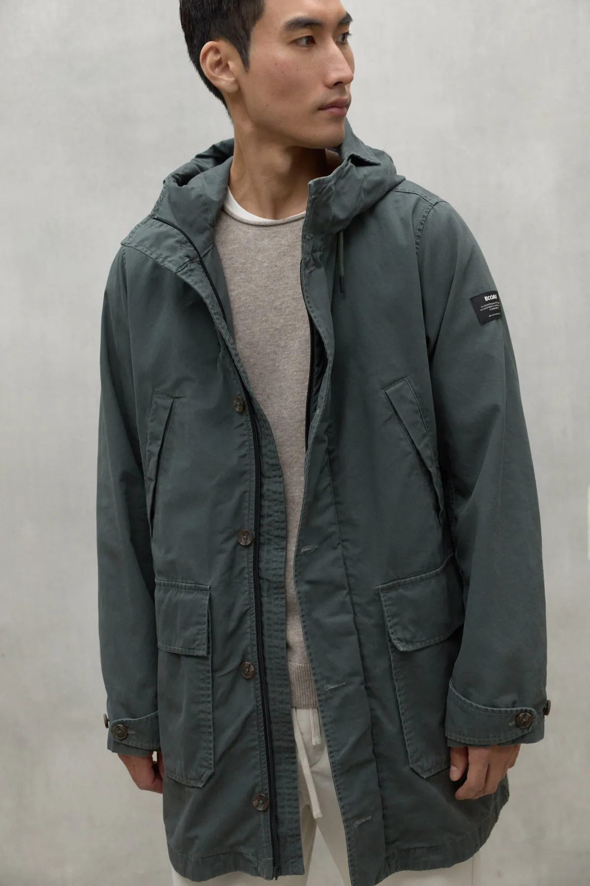 Ecoalf Parka Cotone 3 In 1 Uomo