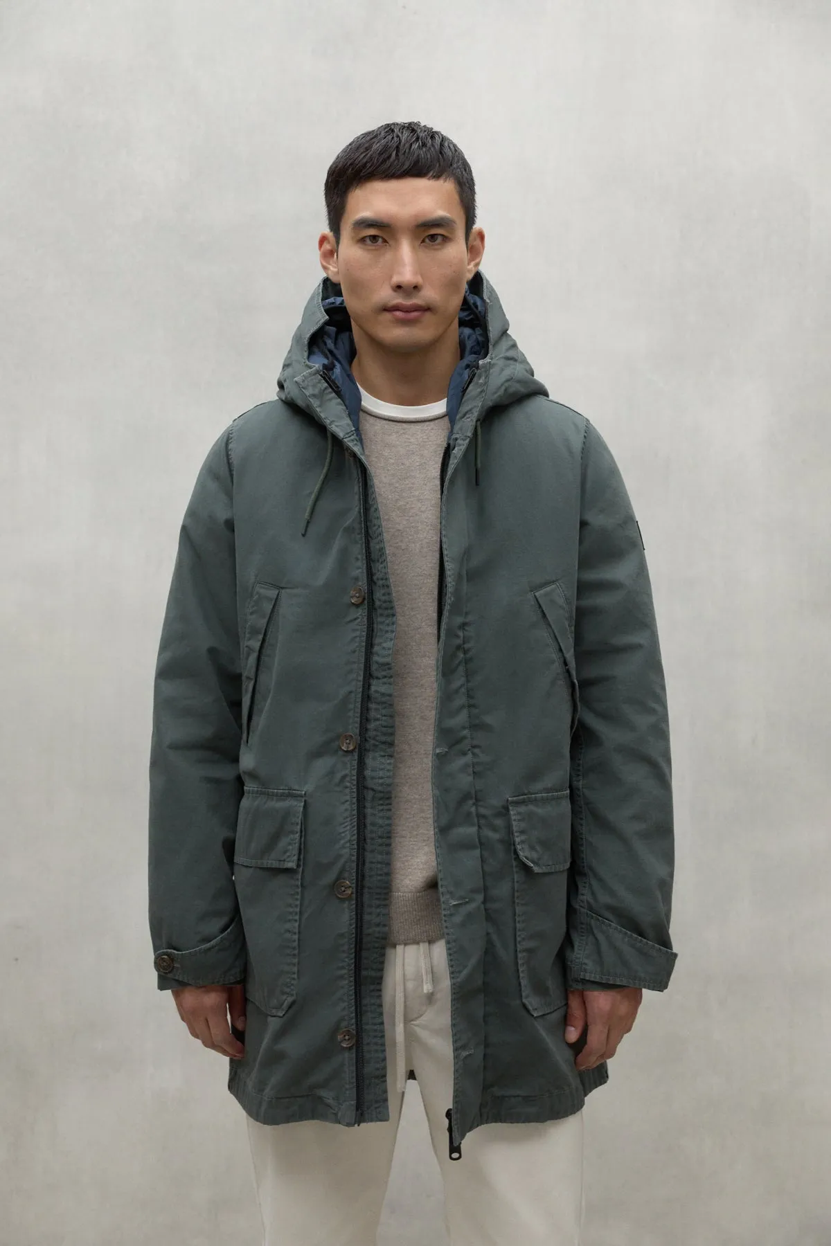 Ecoalf Parka Cotone 3 In 1 Uomo