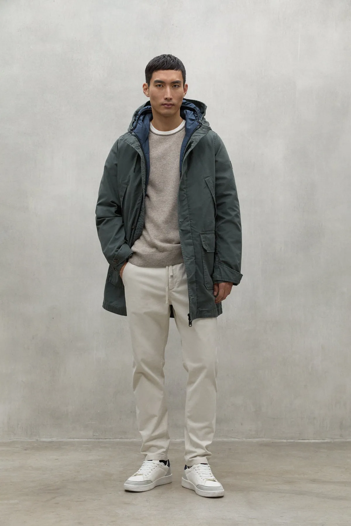 Ecoalf Parka Cotone 3 In 1 Uomo